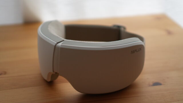 NIPLUX（ニップラックス）アイマッサージャーの本体写真