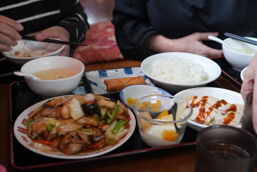 中国台湾料理 福都 筑西店の八宝菜定食の写真