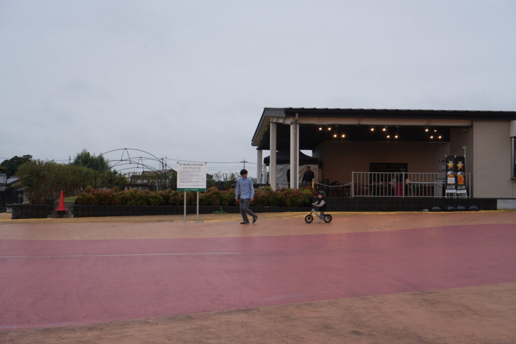 道の駅グランテラス筑西の屋外スペース