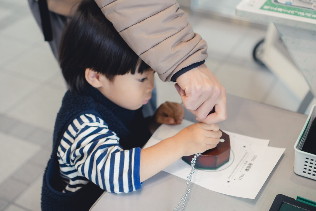 函館駅で記念スタンプ