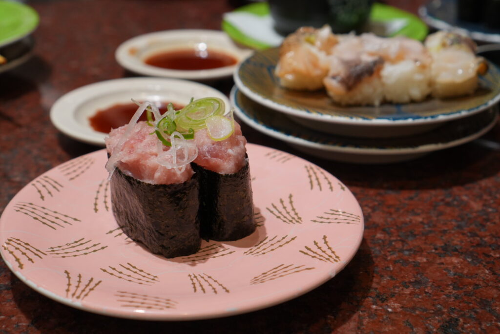 根室花まるのネギトロ