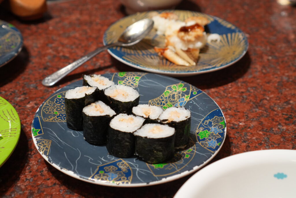 根室花まるの納豆巻き