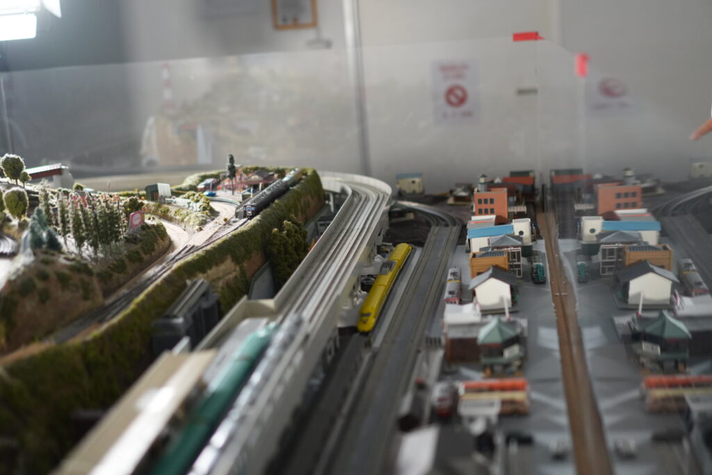 はこだてみらい館の鉄道模型